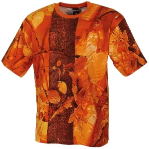 MFH Americké tričko, lovecky oranžové - S