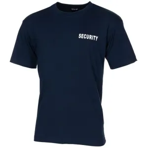 Tričko MFH Security, modré - 3XL