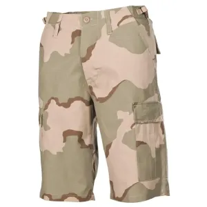 MFH Americké krátké kalhoty BDU Rip stop, 3 barvy, pouštní barva - M