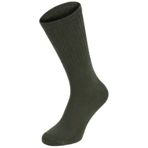 MFH Armádní ponožky, OD zelená, polodlouhé, 3 balení - 39–42