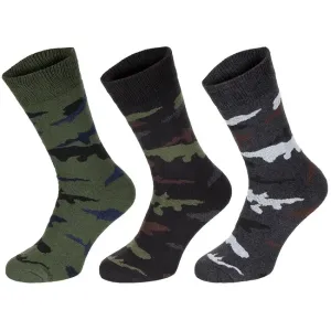 Ponožky MFH Esercito 3-pack, camo - 39–42