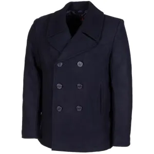 Kabát MFH US Peacoat s knoflíky, modrý - XS