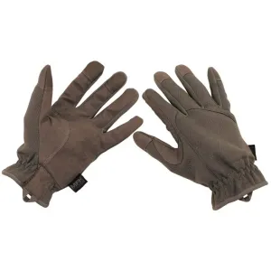 Profesionální rukavice MFH Lehké, městsky šedé - XL