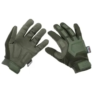 Profesionální taktické rukavice MFH Action, OD green - M