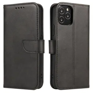Hurtel Elegantní pouzdro Magnet Case s flipovým krytem a funkcí stojánku Samsung Galaxy A73 černé