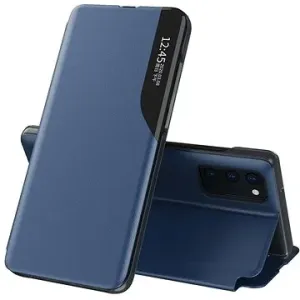 Eco Leather View knížkové pouzdro na Samsung Galaxy A52 5G/4G, modré