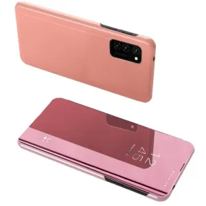 Hurtel Flipové pouzdro Clear View Case Samsung Galaxy A72 4G růžové