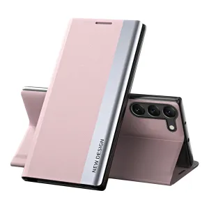 Hurtel Pouzdro Sleep Case Pro pro Samsung Galaxy S23+ s flipovou základnou růžové