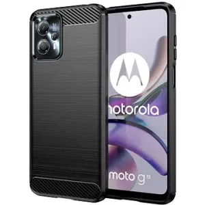 MG Carbon kryt na Motorola Moto G53 / G13, černý
