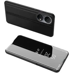 MG Clear View knížkové pouzdro na Honor X8 5G, černé