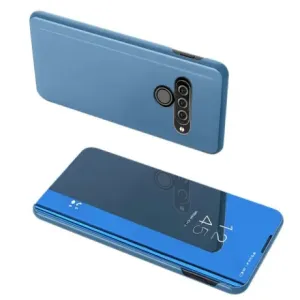 MG Clear View knížkové pouzdro na LG K50S, modré