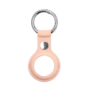 MG Leather Keychain kryt na Apple AirTag, růžový