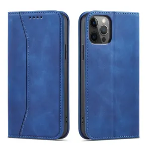 MG Magnet Fancy knížkové kožené pouzdro na Samsung Galaxy A23 5G, modré