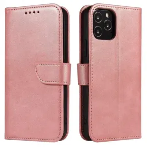 MG Magnet knížkové kožené pouzdro na Samsung Galaxy A32 5G, růžové