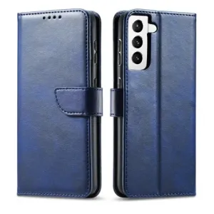 MG Magnet knížkové kožené pouzdro na Samsung Galaxy S21 5G, modré