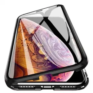 MG Magnetic Full Body Glass magnetické pouzdro na Samsung Galaxy S21, černé