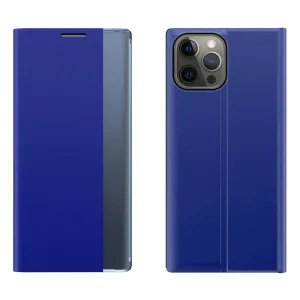 Hurtel Pouzdro Sleep Case flipový kryt iPhone 13 Pro modré