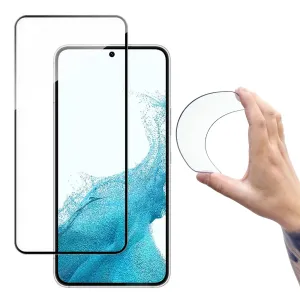 Wozinsky Full Cover Flexi Nano glass film tvrzené sklo s rámečkem Samsung Galaxy S22+ (S22 Plus) čirý