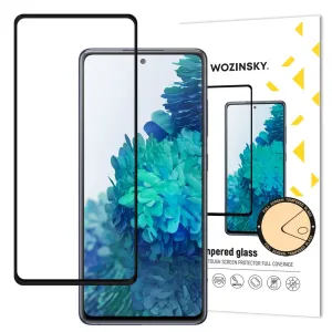 Wozinsky super odolné Full Glue tvrzené sklo přes celou obrazovku s rámečkem Case Friendly Samsung Galaxy A52s 5G / A52 5G / A52 4G černé