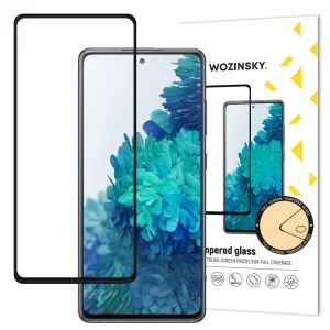 Wozinsky super odolné Full Glue tvrzené sklo přes celou obrazovku s rámečkem Case Friendly Samsung Galaxy S20 FE černé