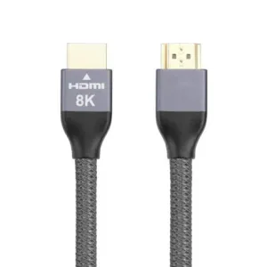 MG kabel HDMI 2.1 8K / 4K / 2K 1m, stříbrný (WHDMI-10)