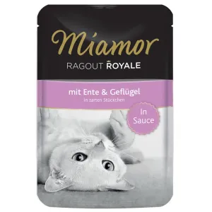 Miamor Ragout Royal kapsička v omáčce  22 x 100 g -  Kachna & drůbeží