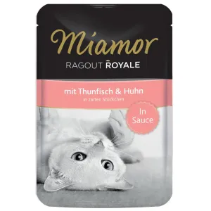 Miamor Ragout Royal kapsička v omáčce  22 x 100 g -  Tuňák & kuřecí