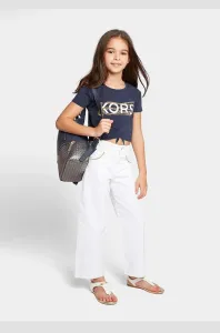 Dětský batoh Michael Kors tmavomodrá barva, malý, vzorovaný