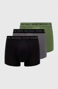 Boxerky Michael Kors 3-pack pánské, zelená barva