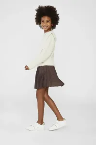Dětská sukně Michael Kors hnědá barva, mini, áčková #2043578