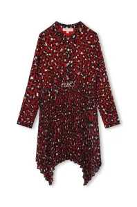 Dívčí šaty Michael Kors červená barva, mini #5686195