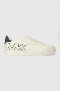 Kožené sneakers boty Michael Kors Keating béžová barva, 42R4KEFS6L