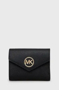 Kožená peněženka MICHAEL Michael Kors černá barva #4128465