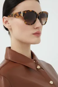 Sluneční brýle Michael Kors BAJA dámské, hnědá barva, 0MK2164