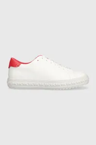 Kožené sneakers boty MICHAEL Michael Kors Grove bílá barva, 43S3GVFS2L