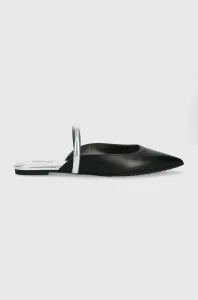 Pantofle MICHAEL Michael Kors Jessa dámské, černá barva, 40R3JSFP1L