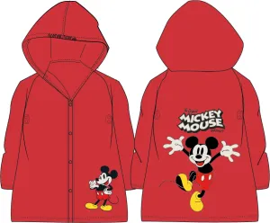 Mickey Mouse - licence Chlapecká pláštěnka - Mickey Mouse 5228B507, červená Barva: Červená, Velikost: 98-104