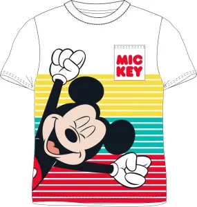 Mickey Mouse - licence Chlapecké tričko - Mickey Mouse 52029503, bílá Barva: Bílá, Velikost: 116