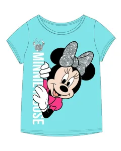 Minnie Mouse - licence Dívčí tričko - Minnie Mouse 52029490KOM, světle modrá Barva: Modrá světle, Velikost: 116