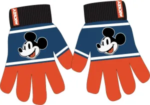 Mickey Mouse - licence Chlapecké rukavice - Mickey Mouse 5242B084, oranžová / petrol Barva: Mix barev, Velikost: uni velikost
