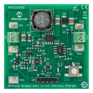 Microchip Ard00558 Demo Board, Li-Ion Battery Charger