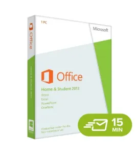 Microsoft Office 2013 Home and Student, CZ doživotní elektronická licence, 32/64 bit