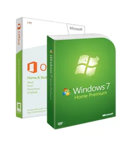 MS Windows 7 Home Premium + Office 2013 Home & Student, CZ doživotní elektronická licence, 32/64 bit