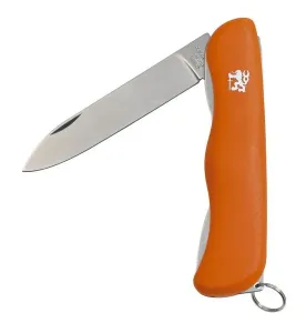 Kapesní nůž Mikov Praktik 115-NH-1/AK oranžový + 5 let záruka, pojištění a dárek ZDARMA