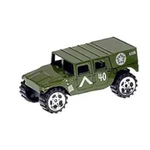 Mikro trading Vojenský obrněný transportér zelený 7 cm kov 1:64 volný chod