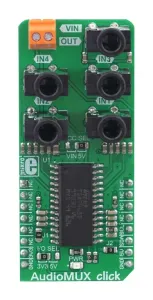 Mikroelektronika Mikroe-3344 Audiomux Click Board