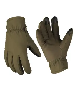 Mil-Tec Softshell Thinsulate™ rukavice, olivové - L