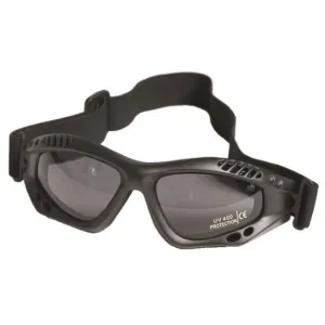 Mil-Tec Commando Smoke ochranné brýle, černé