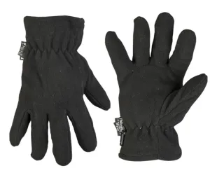 Mil-Tec Fleece Thinsulate™ rukavice, čierne - L