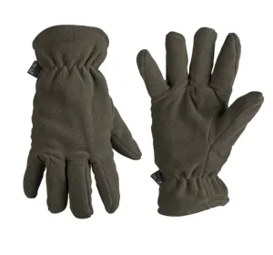 Mil-Tec Fleece Thinsulate™ rukavice, olivové - S #4278581